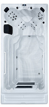 Плавательный СПА бассейн с ламельным противотоком Bigeer Каро